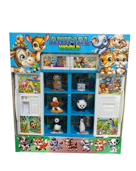 6 lı Shupkids Dolaplı Mini Fiğürler 0321