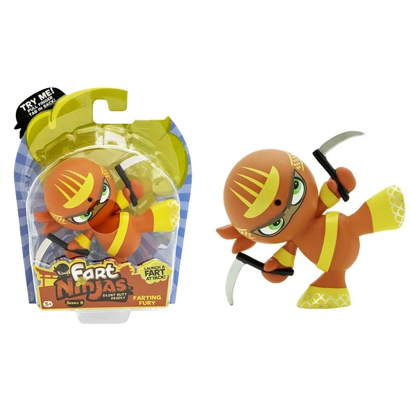 FAN02001 Fart Ninja Gaz Çıkaran Figür - Sensörlü - 1 Adet Fiyatıdır - Resim 8