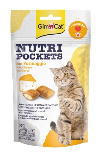 Nutripockets Peynir Ve Taurinli Kedi Ödülü 60 gr
