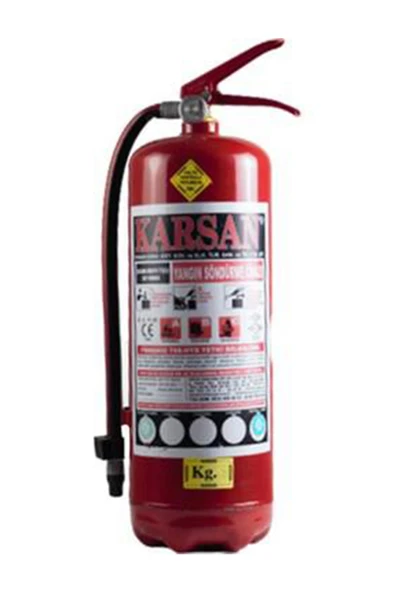 KARSAN Taşınabilir Yangın Söndürücü Acil Durum Güvenliği İçin Güçlü Çözüm 2 Kg