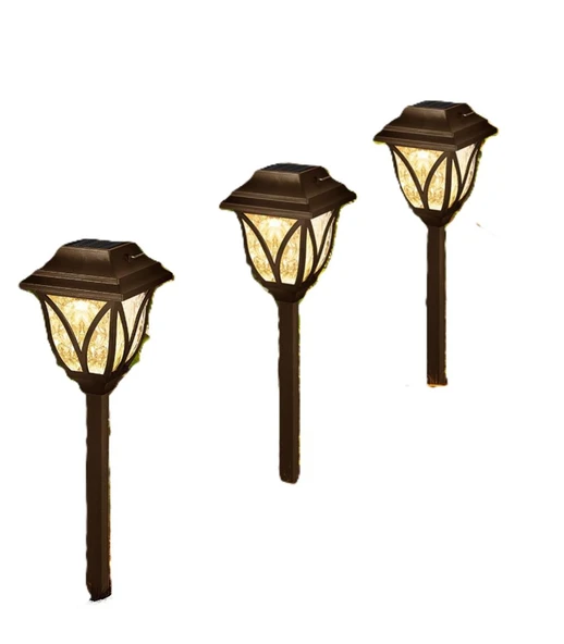 samur parti parti aksesuar & kostüm 6'lı Solar Bahçe Aydınlatması Gün Işığı - 2