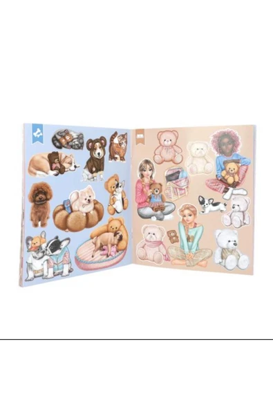 Çıkartma Kitabı Team Teddy - Resim 4