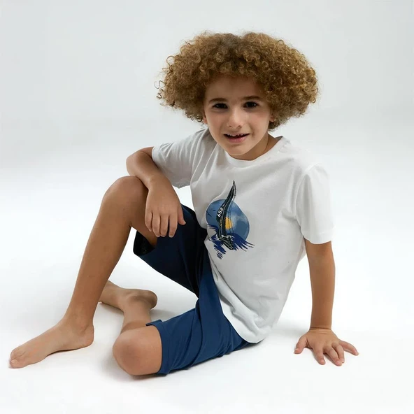 Arnetta 3314C Baba/Oğul İkili Yazlık Pijama Takım - 2