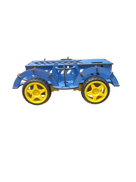 GÖZELER 4WD ROBOT ARAÇ ŞASESİ