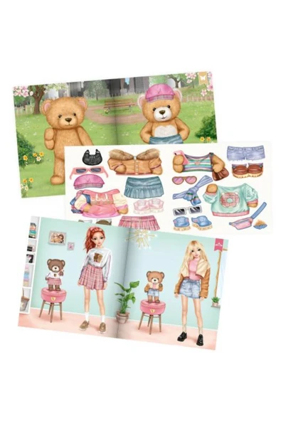 Çıkartma Kitabı Team Teddy - Resim 2