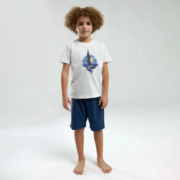Arnetta 3314C Baba/Oğul İkili Yazlık Pijama Takım - 3