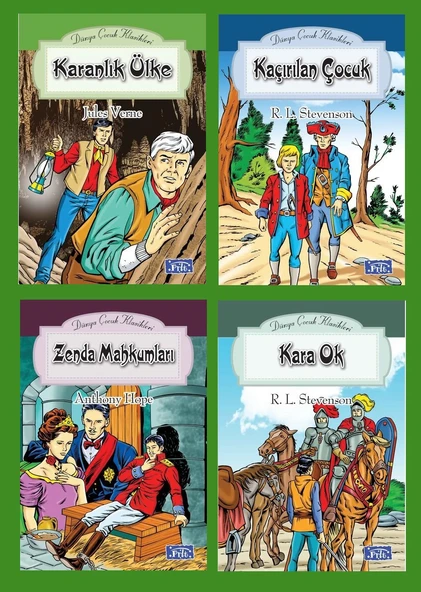 Ortaokul 5.ve 6.Sınıflar İçin Dünya Çocuk Klasikleri Seti 6 (4 Kitap) ürün görseli 1