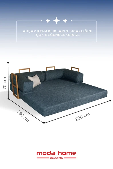 Retro yataklı kanepe,yatak olabilen,dinlenme amaçlı legom aktivite koltuğu - 6