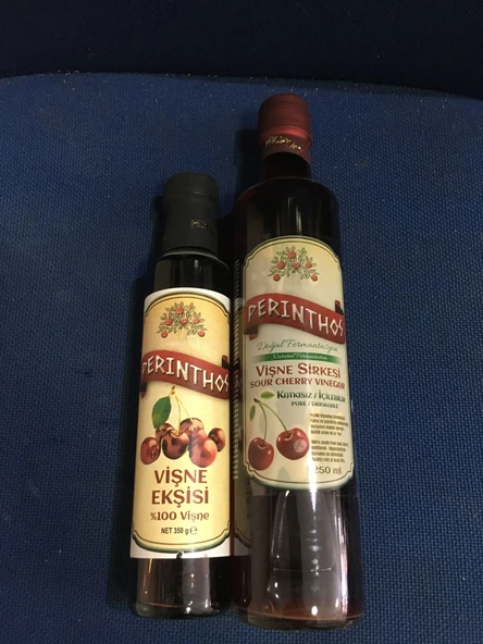 Neşe Natural Perinthos Doğal Nar Ekşisi 350 Ge -Doğal Yeşil Elma Ekşisi 350 Ge