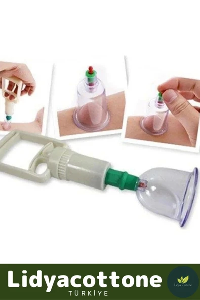 Hacamat Kupası 10 Adet Premium Seri Çatlak Vakumlu 6 Numara - 4