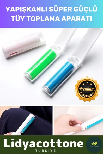 Kıl Tüy Toz Toplama Rulosu Pratik Kazak Tişört Koltuk Kedi Köpek Evcil Hayvan Yapışkanlı