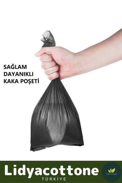 60 Adet Rulo Evcil Hayvan Köpek Dışkı Toplama Kaka Rulosu Torbası Poşeti Kedi Köpek Dışkı Poşet - 4