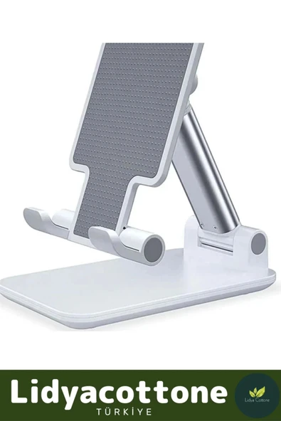 Yüksek Kalite Metal Kaymaz Tablet Telefon Tutucu Stant 2 Kademeli Uzunluk - 2