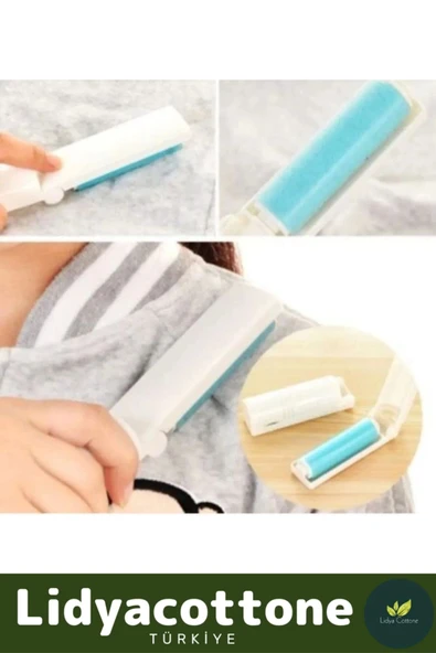 Kıl Tüy Toz Toplama Rulosu Pratik Kazak Tişört Koltuk Kedi Köpek Evcil Hayvan Yapışkanlı - 5