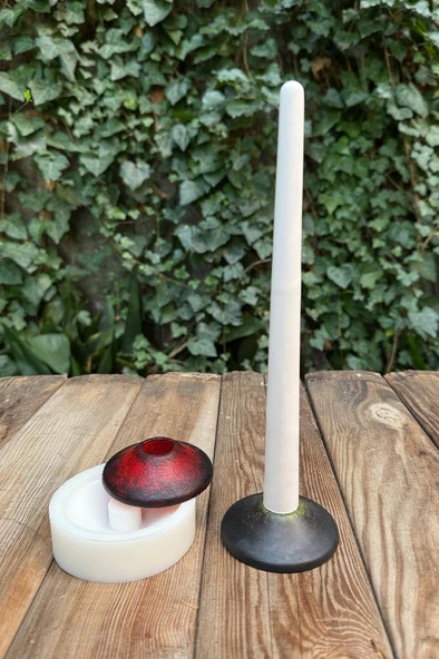 Şamdan Altlık Model 4 Silikon Altlık Kalıbı - 4