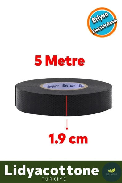 Kauçuk Yalıtım Bandı Özel Su Geçirmez Sızdırmaz Yanmaz Ekstra Güçlü Yapışkanlı Eriyen - 2