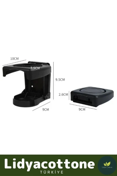 Özel Üretim Katlanan Bardak Şişe İçecek Tutucu Pratik Portatif Araba Ofis Koltuk Masa - 2