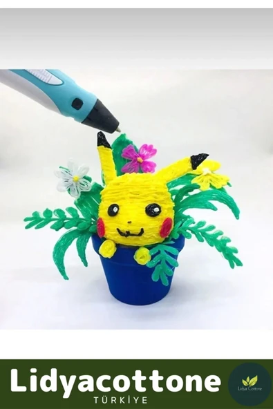 3d Pen Üç Boyutlu Yazıcı Kalem Printer Özel Üretim Bükülebilir ABS Plastik 3D Çocuk Renkli Filament - 3