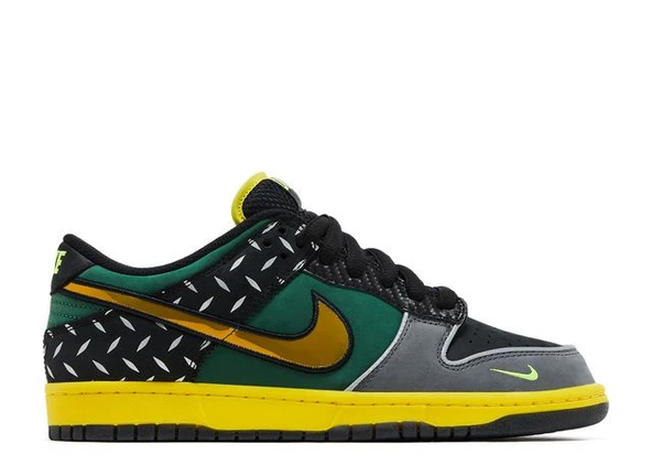 Nike Dunk Low X What The Duck University Of Oregon Home PE