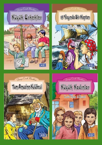 Ortaokul 5.ve 6.Sınıflar İçin Dünya Çocuk Klasikleri Seti 9 (4 Kitap) ürün görseli 1