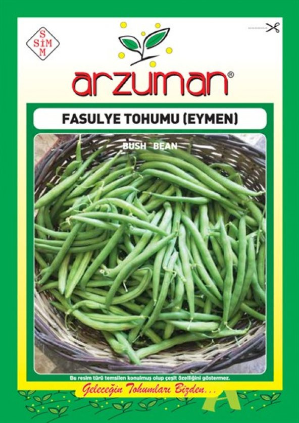 Arzuman Sebze Eymen Fasulye Tohumu