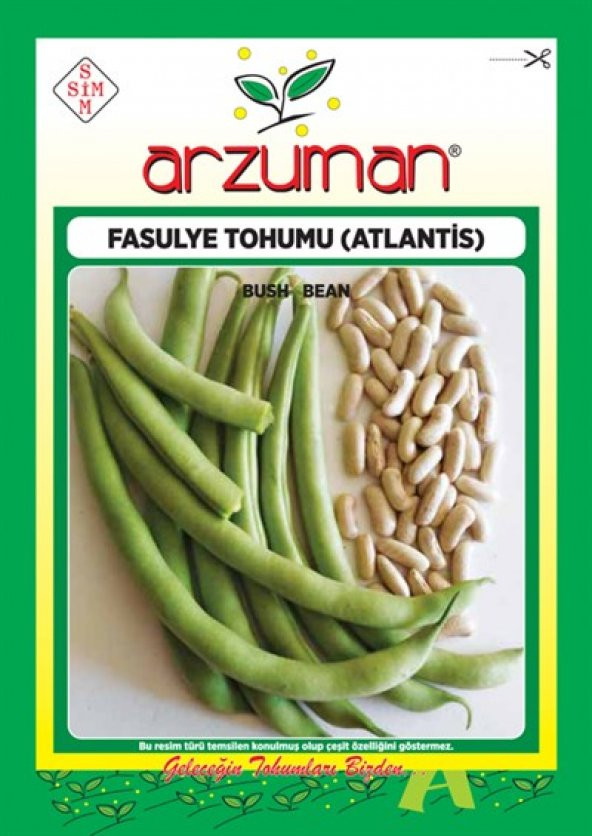 Arzuman Sebze Atlantis Fasulye Tohumu