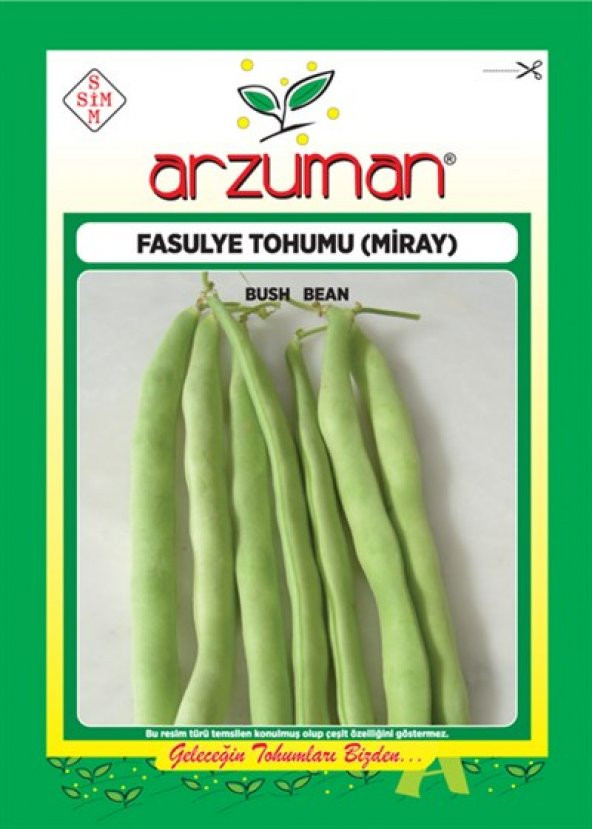 Arzuman Sebze Miray Fasulye Tohumu