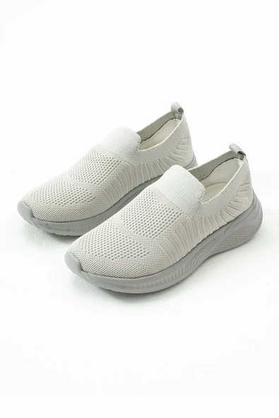 Albishoes Unisex Triko Çorap Bağcıksız Hafif Rahat Taban Günlük Koşu Yürüyüş Sneaker Spor Ayakkabı - 4