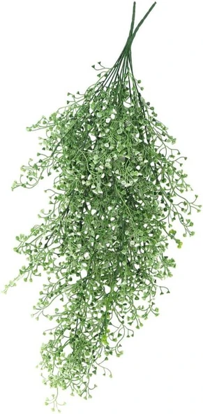 Nettenevime Yapay Çiçek Sarkan Yeşil Beyaz Bitki Yapay Sarmaşık ty60 - 1