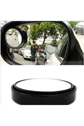 CARUB Ayna Kör Nokta Yuvarlak 75mm Ayarlı Siyah