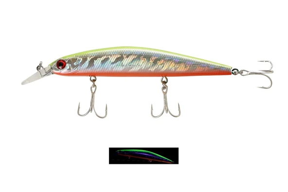 Fujin Surfer 110s 20gr 11cm Maket Balık 012 Shiny Yellow Chart ürün görseli