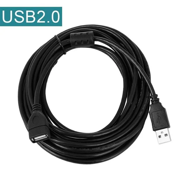 Usb Uzatma Kablosu 5 Metre Uzatıcı Dişi Erkek USB Ara Kablosu 4532 - Resim 4
