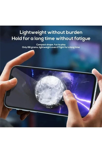 Cx Manyetik Mıknatıslı Magsafe Destekli Ultra Güçlü Telefon Soğutucu Kablolu Rgb Fan - 5