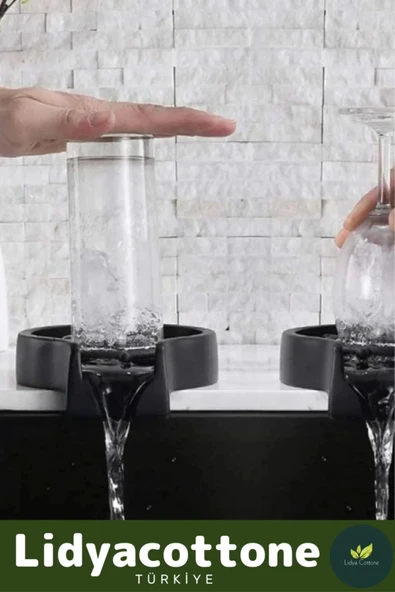 Bulaşık Durulama Bardak Yıkama Aparatı Mutfak Lavaboları İçin Hızlı Kupa Durulama - 2