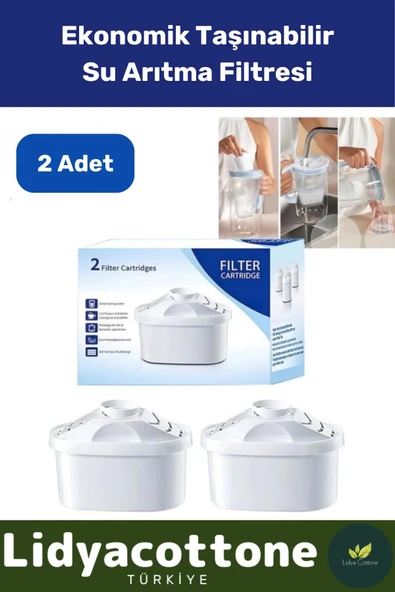 Özel Üretim Taşınabilir Uzun Ömürlü Ekonomik Taşınabilir Su Arıtma Filtresi 2 Adet