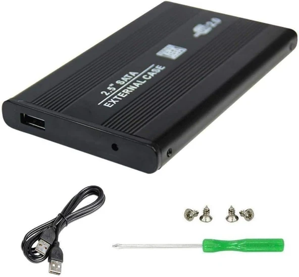 2.5 inç USB 2.0 Sata Ssd Harici Taşınabilir Harddisk Kutusu 4514