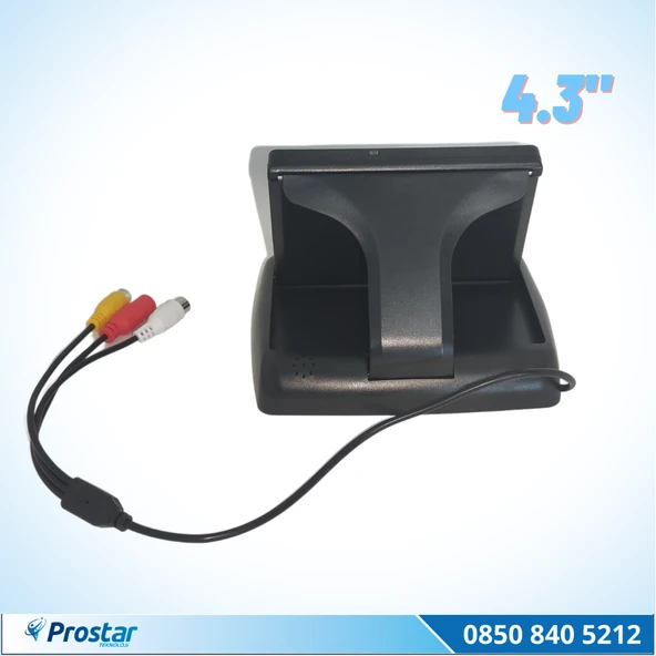 4.5 Inç Tft Lcd Araç Monitör Ekran + 1 Adet Geri Görüş Kamerası Dahil Set - 3