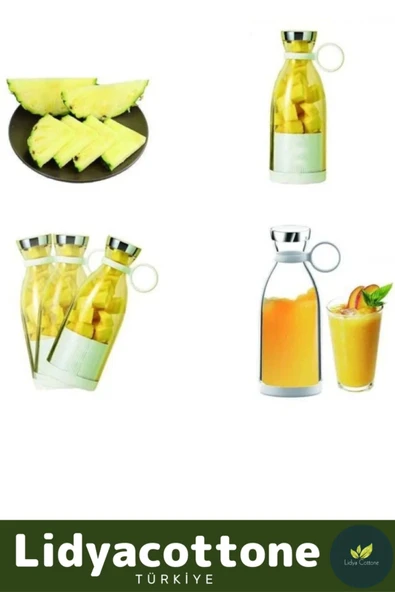 Mini Blender Özel Seri Su Geçirmez Tasarım Kablosuz Şarjlı Dayanıklı Kamp Spor Piknik Taşınabilir - 2