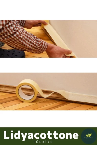 Boya Badana Bandı Isıya Dayanıklı Krep Kağıt Kolay Sökülebilen Kağıt 25mt - 2