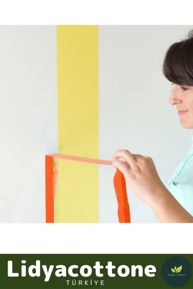 Boya Badana Bandı Isıya Dayanıklı Krep Kağıt Kolay Sökülebilen Kağıt 25mt - 4