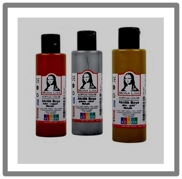 Südor Metalik Akrilik Boya 40ml Bakır - 3 adet