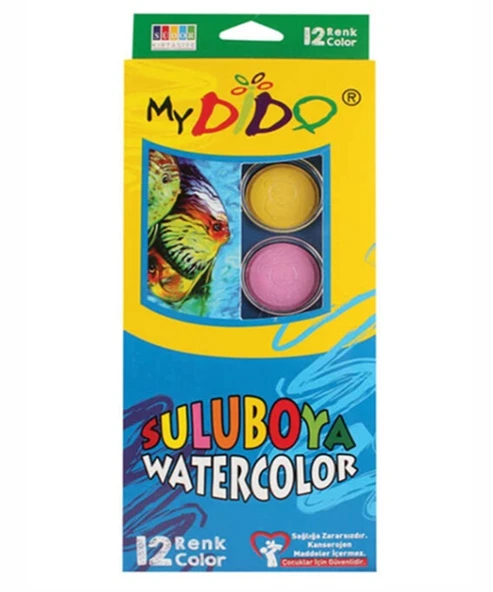 Südor My Dido Sulu Boya 12Li Büyük - 3 adet