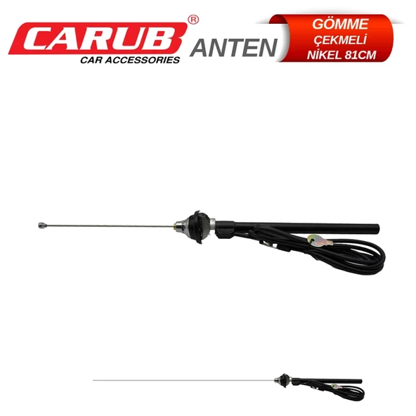 CARUB Anten Gömme Çekmeli Nikel Vakum