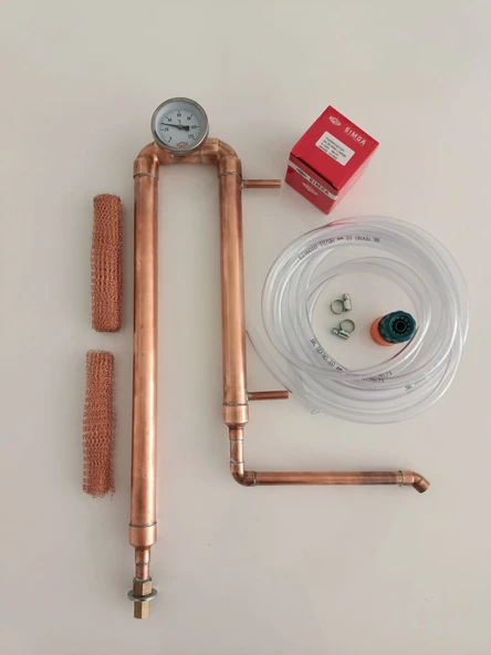 Bitkisel Damıtma Mesh Dolgulu imbik Damıtma Sistemi 17 Litre - 2