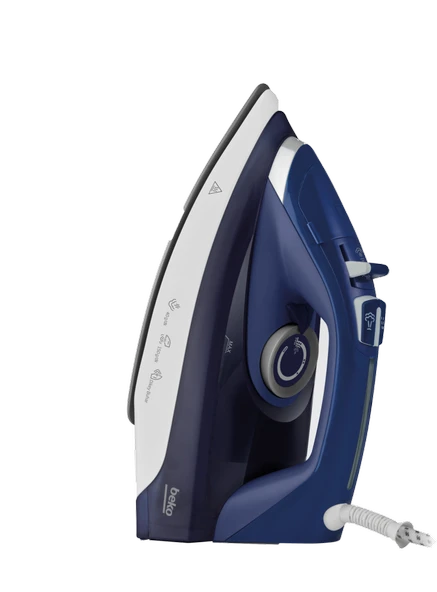 BEKO BEU 4124 BUHARLI ÜTÜ 2400 W Steamxtra™ SERAMİK TABAN Mavi - 3