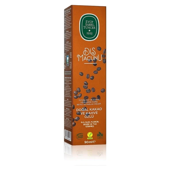 oğal Kakao ve Kahve Özlü Diş Macunu 90 ml - 3