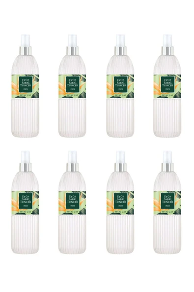 Beyaz Çay 150 ml Sprey Kolonya - Pet Şişe 8 Adet