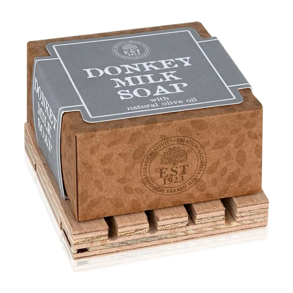 Eşek Sütü Doğal Zeytinyağlı Katı Sabun 150 Gr - Resim 3