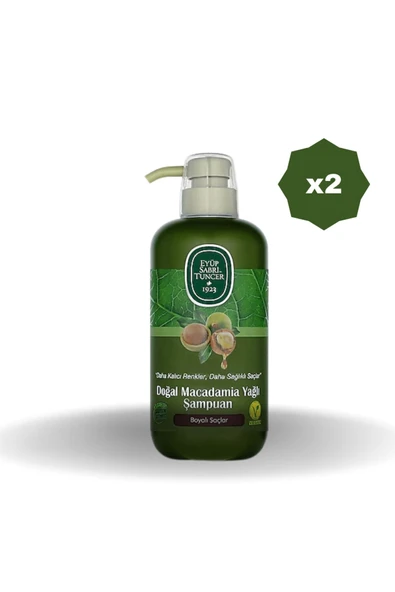 Eyüp Sabri Tuncer Macadamia Şampuan 600 ML - 2 Adet ürün görseli