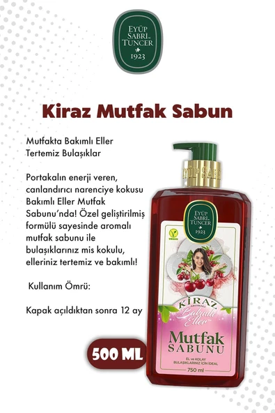 Portakal, Limon, Kiraz, Çilek Mutfak Sabun 750 ML ve Rosıe - 3